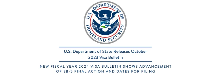 U.S. Department of State Releases October 2023 Visa Bulletin
