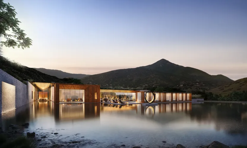 AMEYALLI alternative main pool and sauna